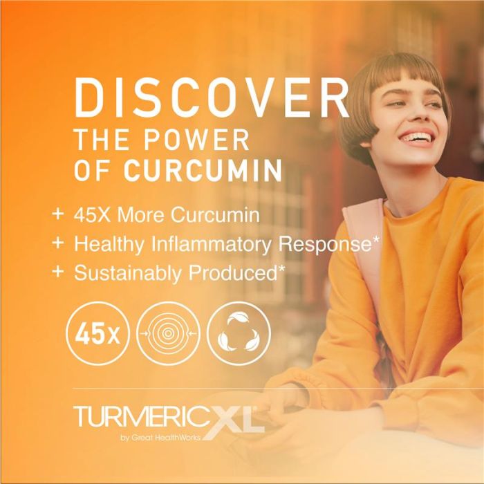 Discover the power of Curcumin. 45X more Curcumin. Healthy inflammatory response. Sustainably produced.
