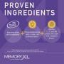 Proven ingredients: Magtein improves brain cell connections. Phosphatidylserine aids in brain cell communication. Vitamins C, D, and B6 protect the brain from oxidative stress. thumbnail