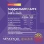 MemoryXL: Gluten free, Dairy free, 0 sugar, 0 calories. See About section for full Supplement Facts thumbnail