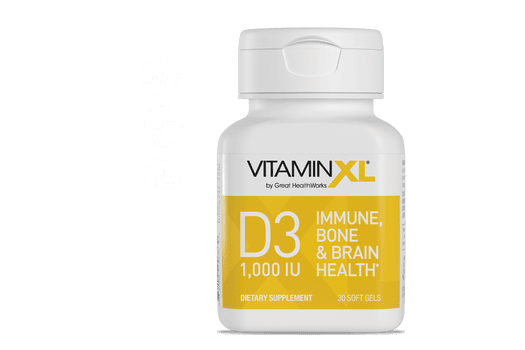 VitaminXL D3 30ct 1,000 IU