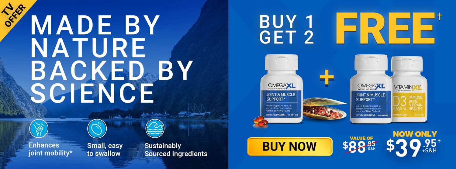 Made By nature, Backed by Science. Buy 1 , get 2 free. Now only $39.95. Enhances joint mobility, small, easy to swallow. Sustainably sourced ingredients.