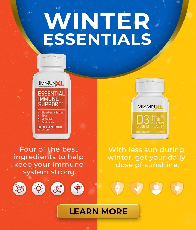 ImmunXL & VitaminXL-D3 Winter Essentials